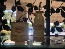 Load image into Gallery viewer, Garlic Jar and Olive Oil bottle set New