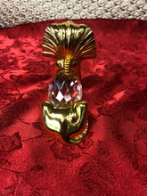 Load image into Gallery viewer, King Tut Statue with heavy Gold plated and the middle is Crystal
