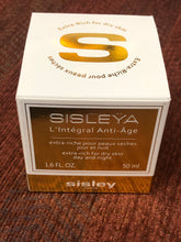 Load image into Gallery viewer, Pre-owned Sisleya L&#39;Integral Anti Age Extra Rich Day Night Cream Very Dry Skin 95% ramming