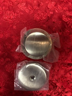 NEW Danco BRUSHED NICKEL Overflow Plate & Touchtoe Stopper Kit