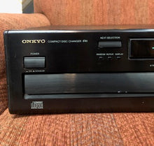 Load image into Gallery viewer, Vintage ONKYO DX-C120- 6 Disc CD Compact Disc Changer Carouse - R1 NO REMOTE