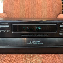 Load image into Gallery viewer, Vintage ONKYO DX-C120- 6 Disc CD Compact Disc Changer Carouse - R1 NO REMOTE