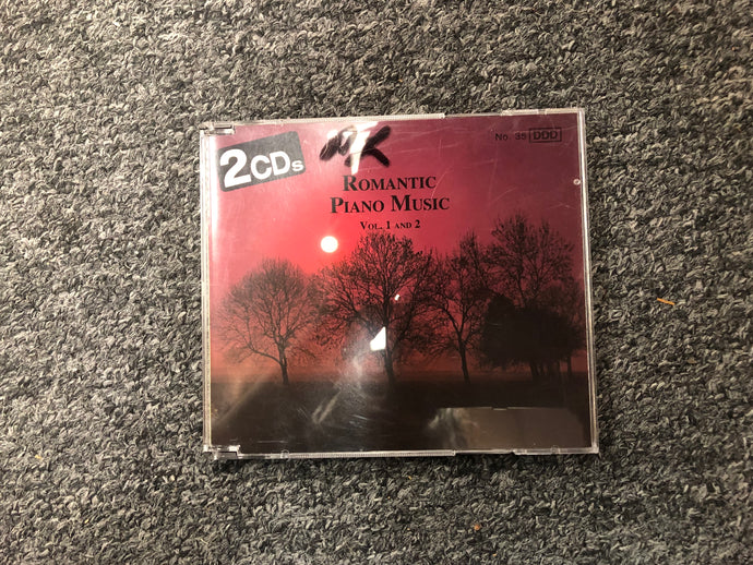 Romantic Piano Music. Vol. 1 and 2. - -  CD Pre-Owned