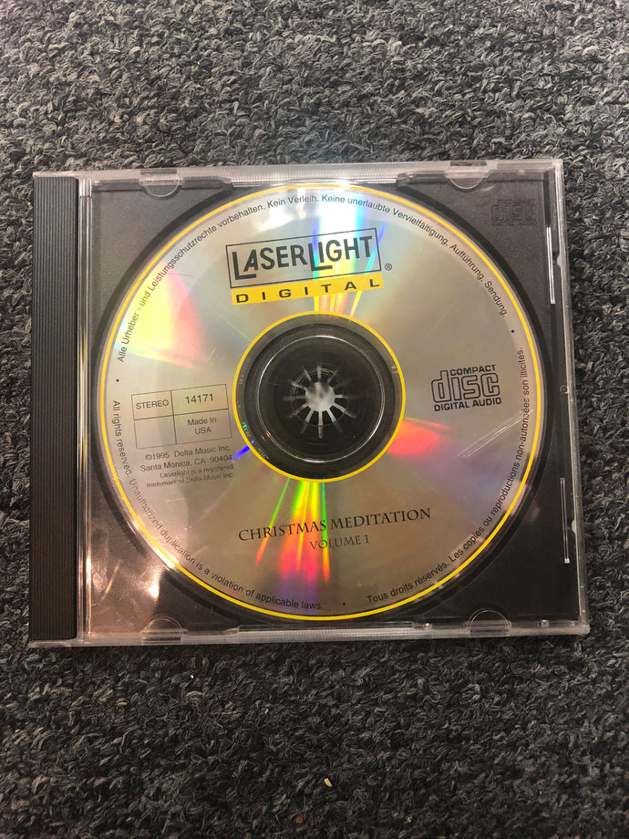 Christmas Meditation Vol 1 by Various Artists CD 1995 Laserlight Digital