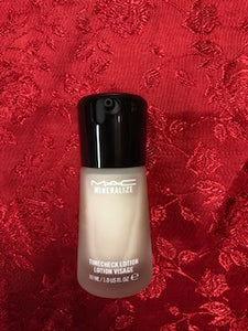 MAC Cosmetics Mineralize Timecheck Lotion Facial Skin Moisturizer