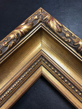 Load image into Gallery viewer, Antique gold luxury classic 4.1/2&quot; fancy Ornate  Wood Picture Frame