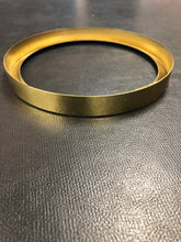 Load image into Gallery viewer, Brass Candle Cap Cover  Trim Ring 6&quot; polished brass pre-owned