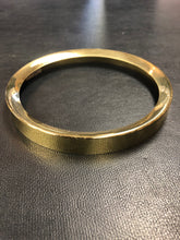 Load image into Gallery viewer, Brass Candle Cap Cover  Trim Ring 6&quot; polished brass pre-owned