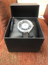 Load image into Gallery viewer, New Kenneth Cole New York Women&#39;s &#39;Transparency&#39; 40mm Crystal Accent Mesh Band