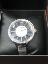 Load image into Gallery viewer, New Kenneth Cole New York Women&#39;s &#39;Transparency&#39; 40mm Crystal Accent Mesh Band