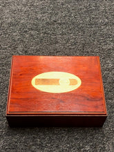 Load image into Gallery viewer, Cigar Case Wood Box Humidor Humidity Gauge Hygrometer humidifier pre-owned