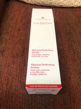 Load image into Gallery viewer, Clarins Mission Perfection Serum 1.7 oz Dark Spot Corrector pre-owned