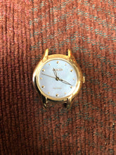 Load image into Gallery viewer, citizen gold tone pearl Eco drive working excellent pre-owned