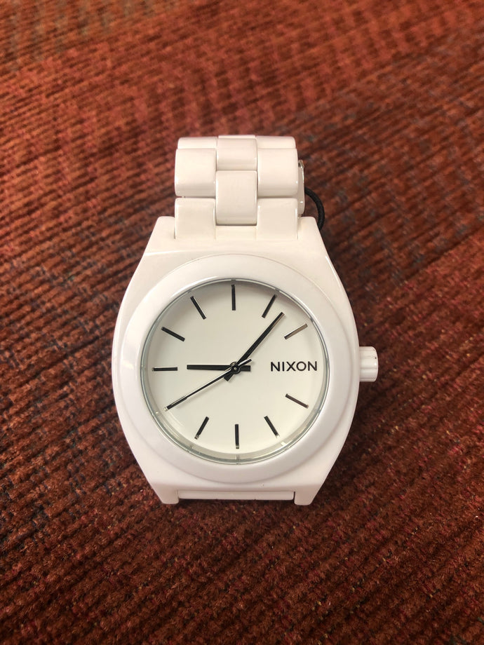 Nixon ceramic time on sale teller