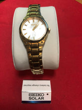 Load image into Gallery viewer, Pre-Owned Seiko Women&#39;s Expansion Analog Display Japanese Quartz Gold SUT130 free shipping