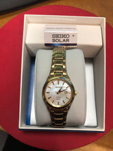 Load image into Gallery viewer, Pre-Owned Seiko Women&#39;s Expansion Analog Display Japanese Quartz Gold SUT130 free shipping