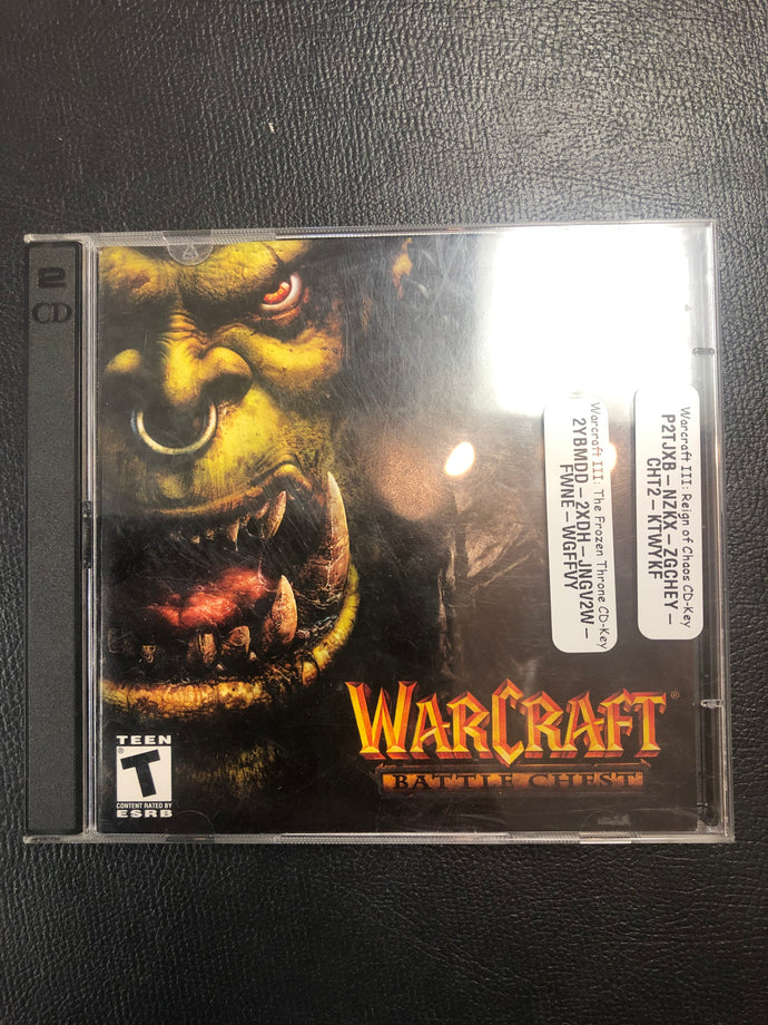 WarCraft III Battle Chest CD