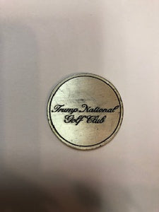 AUTHENTIC DONALD J TRUMP National Golf Club Collector's Coin