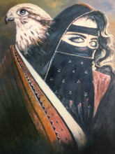 Load image into Gallery viewer, Kuwait mat Photograph of a woman from the past