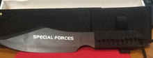Load image into Gallery viewer, Special forces all black stainless steel blade  blade free shipping 12''