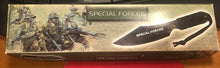 Load image into Gallery viewer, Special forces all black stainless steel blade  blade free shipping 12''