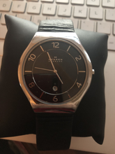 Load image into Gallery viewer, Pre-owned Skagen Men's Grenen Stainless Steel Slim Case Analog Watch SKW6115