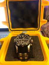 Load image into Gallery viewer, NEW Invicta Men&#39;s Pro Diver 200m Stainless Steel Chronograph Black Dial Watch 23696