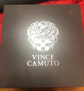 New Vince Camuto Silver Tone Stainless Steel Mesh Men's Watch VC/1103GYSV free shipping