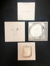 Load image into Gallery viewer, Genuine Apple Air-pods Series 2 with Wireless Charging Case 100 Authentic open box