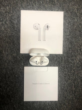 Load image into Gallery viewer, Genuine Apple Air-pods Series 2 with With Charging Case 100 Authentic used