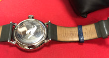 Load image into Gallery viewer, Pre-owned  Ted Baker TE50623001 Men&#39;s 42mm Silver Tone Ivory Dial Leather Strap Watch