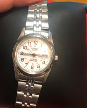 Load image into Gallery viewer, Pre-owned Citizen Railroad Approved Quartz Womens Watch Silver Tone.