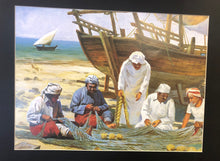 Load image into Gallery viewer, Kuwait old life in the sea  poster