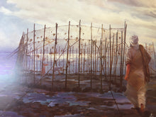 Load image into Gallery viewer, Kuwait old life in the sea  poster