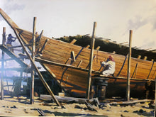 Load image into Gallery viewer, Kuwait old life in the sea  poster