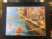 Load image into Gallery viewer, Kuwait old life in the sea  poster