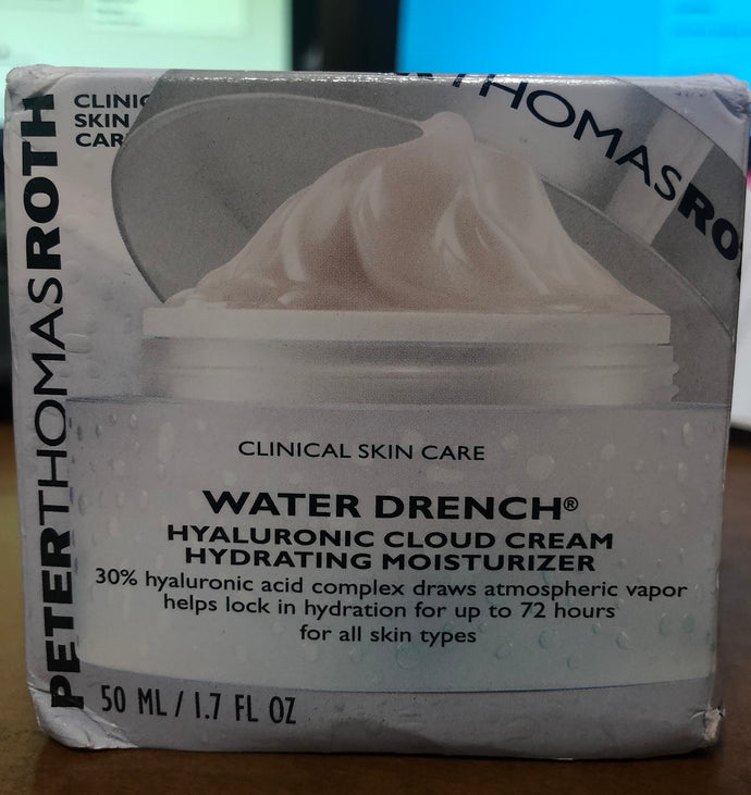 Peter Thomas Roth Water Drench Hyaluronic Cloud Face Cream 1.6 oz open box