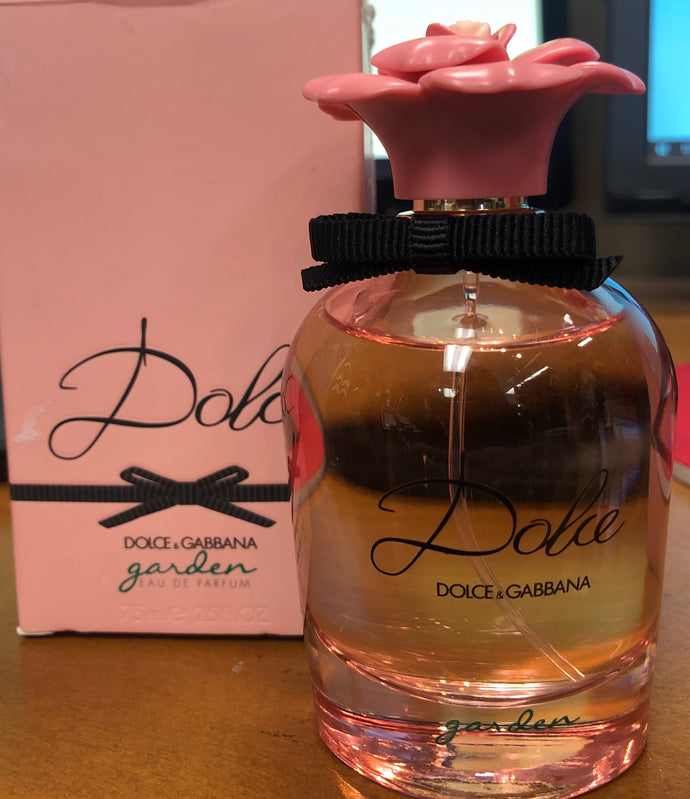 Dolce & Gabbana  garden 2.5 oz EDP Perfume 100% authentic open box