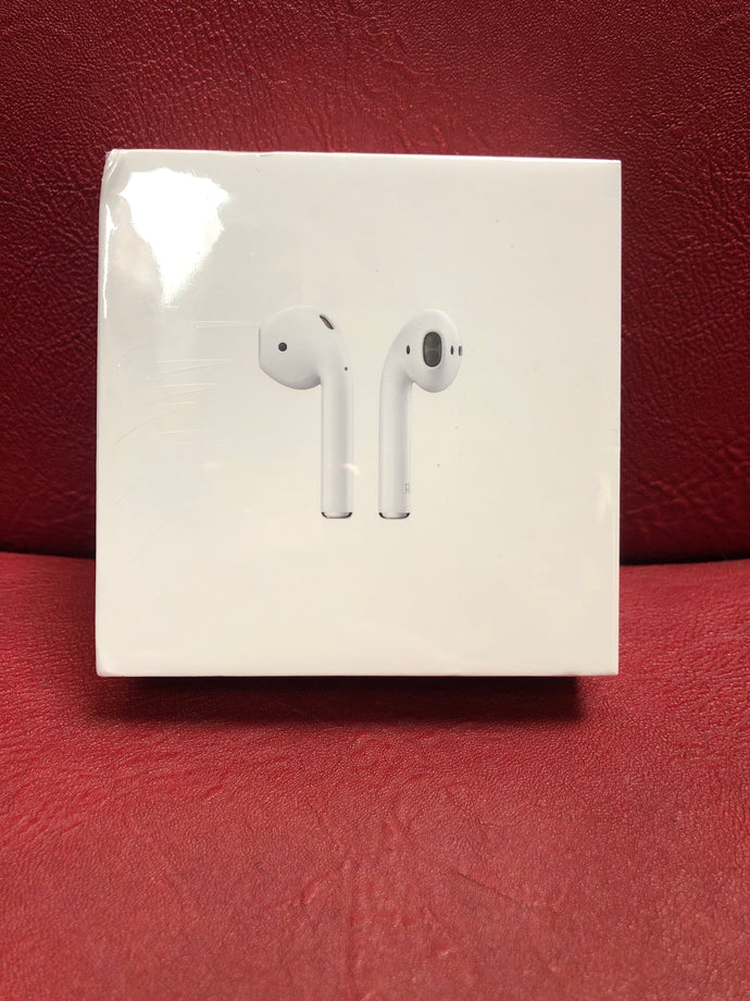 Apple AirPods 2nd Gen Wireless Bluetooth Earphones w/Charging Case MV7N2AM/A 100% authentic sealed