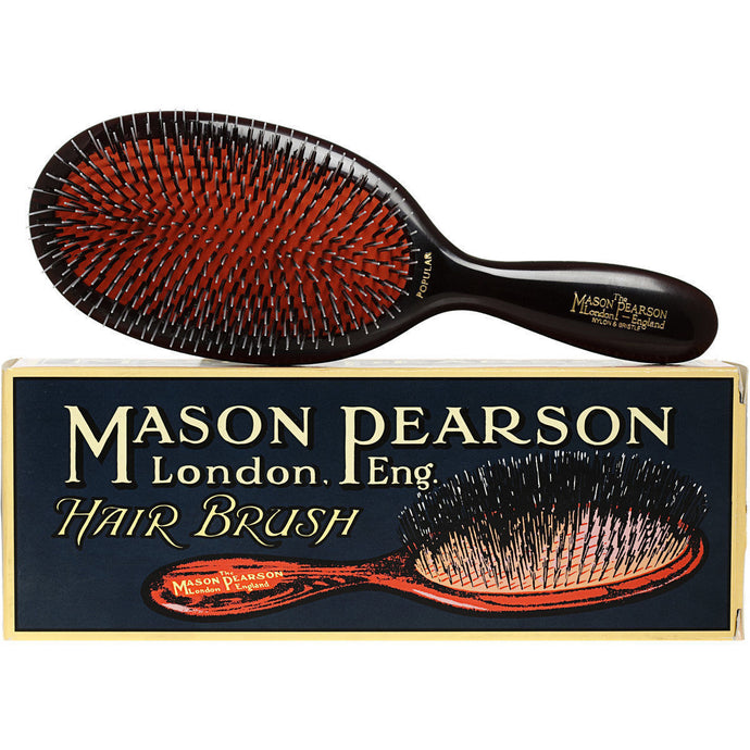 Mason Pearson Hair brush, bristle & nylon popular size authentic