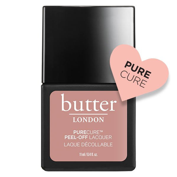 NEW BUTTER LONDON PURECURE™ Peel-Off Nail Lacquer Cheeky