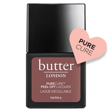Load image into Gallery viewer, NEW  butter LONDON Purecure Peel-Off Lacquer FLUTTER 0.4 oz High Shine IN BOX AUTHENTIC 100%