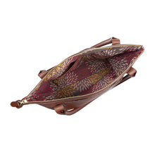 Load image into Gallery viewer, NEW Lodis Siera Leather Tote (Chestnut)   Brown Pebble Business Travel   AUTHENTIC 100%