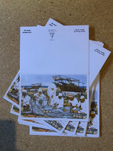 Load image into Gallery viewer, Old Kuwaiti Traditions Sailing - Blank Greeting 25 Cards 5×7