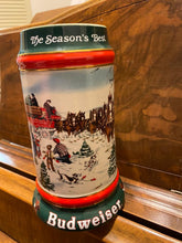 Load image into Gallery viewer, Pre Owned 1991 Anheuser Busch Budweiser Beer Mug The Season&#39;s Best Brazil