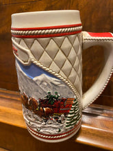 Load image into Gallery viewer, Pre Owned Anheuser Busch &quot;A&quot; Series Budweiser Beer Mug Ceramarte Brazil