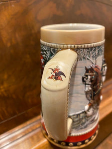 Pre Owned 1988 Anheuser Busch Budweiser Beer Mug 100% AUTHENTIC Ceramarte