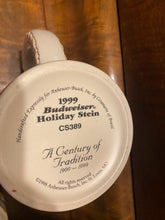 Load image into Gallery viewer, Pre Owned 1999 Anheuser Busch Budweiser Beer Mug A Century Of Tradition