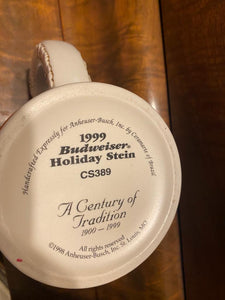 Pre Owned 1999 Anheuser Busch Budweiser Beer Mug A Century Of Tradition