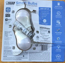 Load image into Gallery viewer, Feit Electric Smart LED Bulbs 60W 800 Brightness 2-PACK